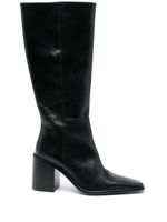 ALOHAS bottines Berta 80 mm en cuir - Noir