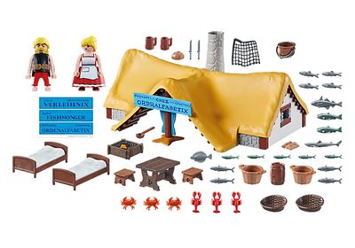 Playmobil Asterix Hut van de lijnix 71266