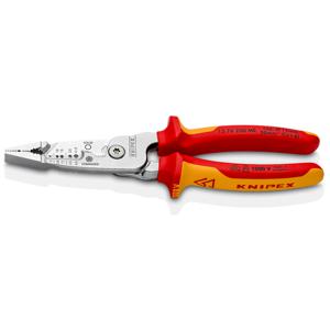 Knipex 13 76 200 ME kabel stripper Rood, Roestvrijstaal, Geel