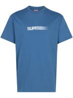 Supreme T-shirt met logo - Blauw