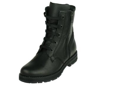 Simone Mathieu Simone Mathieu meisjes Biker boot, met veter en rits Simone Mathieu Simone Mathieu meisjes Biker boot, met veter en rits