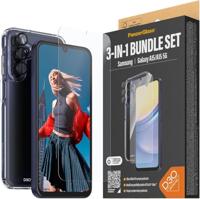 PanzerGlass™ Samsung Galaxy A15 Defense Bundle - Volledige 3-in-1 Bescherming Tegen Dagelijkse Bedreigingen