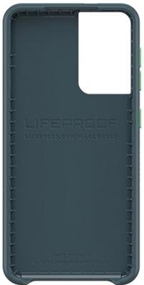 LifeProof WAKE - Achterzijde behuizing voor mobiele telefoon - 85% hergebruikt plastic uit de oceaan - Neptunus (blauw/groen) - zacht golfpatroon - voor Samsung Galaxy S21 5G LifeProof WAKE - Achterzijde behuizing voor mobiele telefoon - 85% hergebruikt plastic uit de oceaan - Neptunus (blauw/groen) - zacht golfpatroon - voor Samsung Galaxy S21 5G