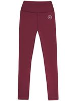 Sporty & Rich legging taille-haute à logo imprimé - Rouge - thumbnail