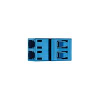Telegärtner Telegaertner J08071A0000 LWL-connector, blauw, 3 stuks