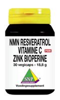 Vitamine B3 resveratrol gebufferde vitamine C zink