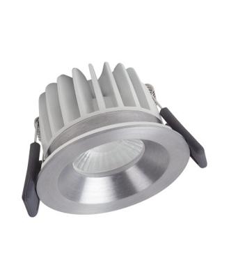 Ledvance LED SPOT Vuurvast Zilver 8W 670lm 36D - 840 Koel Wit | 81mm - IP65 - Dimbaar