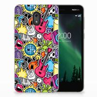 Nokia 2 Silicone Back Cover Punk Rock - thumbnail