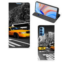 OPPO Reno4 Pro 5G Book Cover New York Taxi