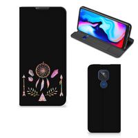 Motorola Moto G9 Play Magnet Case Boho Dreamcatcher - thumbnail