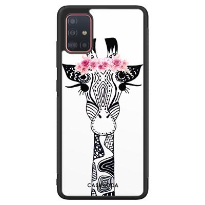 Samsung Galaxy A71 hoesje - Giraffe