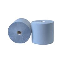 Industrierol 180m verlijmd blauw 3 laags Industrierol 180m verlijmd blauw 3 laags