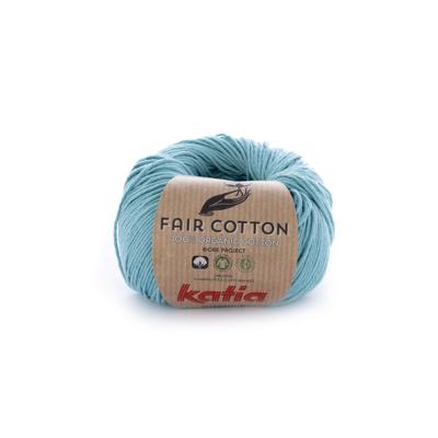 Katia Fair Cotton 16 Kleur: Turquoise Katia Fair Cotton 16 Kleur: Turquoise