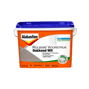 alabastine rolbare voorstrijk dekkend wit 5 ltr