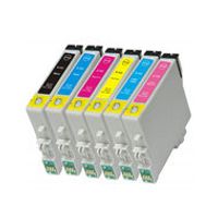 Huismerk Epson T0487 Inktcartridges Multipack (zwart + 5 kleuren)