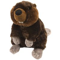 Pluche bever knuffel 30 cm   - - thumbnail