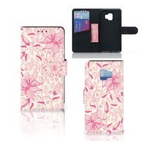 Samsung Galaxy J2 Core Hoesje Pink Flowers