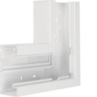 Hager BR6513059016 Vlakke winkelhaken (b x d) 130 mm x 68 mm Wit 1 stuk(s) - thumbnail