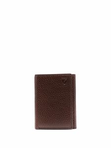 Aspinal Of London portefeuille pliant en cuir - Marron