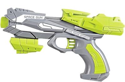 Free and Easy pistool Space Gun 20 cm grijs/groen Free and Easy pistool Space Gun 20 cm grijs/groen