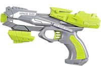 Free and Easy pistool Space Gun 20 cm grijs/groen