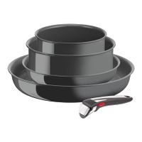 Tefal Ingenio Renew ON 5-delige set (koekenpan 22/28 cm, kookpan 16/20 cm, handgreep) - inductie - thumbnail