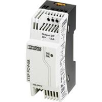 Phoenix Contact STEP-PS/1AC/12DC/1.5 DIN-rail netvoeding 12 V/DC 1.65 A 18 W Aantal uitgangen: 1 x Inhoud: 1 stuk(s) - thumbnail