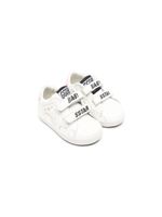 Golden Goose Kids baskets Baby School en cuir - Blanc - thumbnail