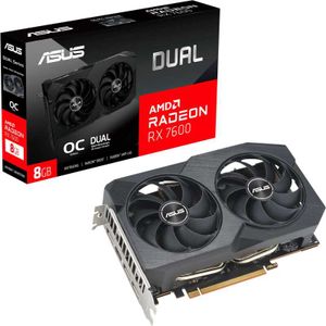 DUAL Radeon RX 7600 OC Grafische kaart