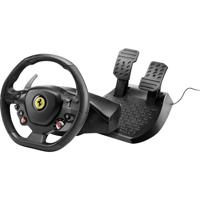 Thrustmaster T80 Ferrari 488 GTB Edition Stuurwiel PlayStation 4 Zwart Incl. pedaal, Schroefbevestiging