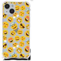 iPhone 14 Plus Doorzichtige Silicone Hoesje Emoji