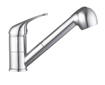 Schutte SUPRA ééngreepsmengkraan keuken met uittrekbare sproeier, chroom Schutte SUPRA ééngreepsmengkraan keuken met uittrekbare sproeier, chroom