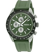 Horlogeband Fossil BQ2252 Silicoon Groen 22mm - thumbnail