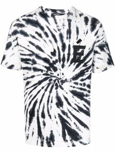 Etudes t-shirt à imprimé tie dye - Blanc