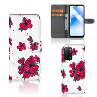 OPPO A16/A16s/A54s Hoesje Blossom Red