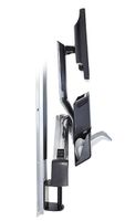 Ergotron StyleView® Sit-Stand Combo Monitor-wandbeugel 1-voudig 25,4 cm (10) - 61,0 cm (24) Zwart, Aluminium In hoogte verstelbaar, Toetsenbordhouder, - thumbnail