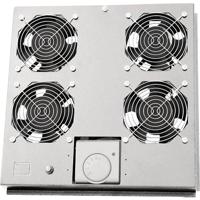 LogiLink FAS122G 19 inch 4 x Ventilator voor patchkast Grijs - thumbnail