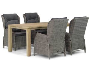 Garden Collections Edingburgh/Bristol 180 cm dining tuinset 5-delig