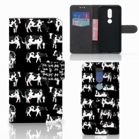 Nokia 7.1 Telefoonhoesje met Pasjes Koetjes