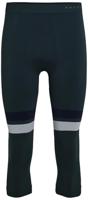 FALKE Heren Broek van onderlaag Maximum Warm 3/4 M Ti functioneel materiaal sneldrogend 1 stuk, Groen Holly 7385 Trend, M