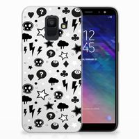 Silicone Back Case Samsung Galaxy A6 (2018) Silver Punk