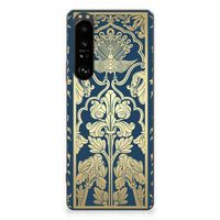 Sony Xperia 1 III TPU Case Beige Flowers