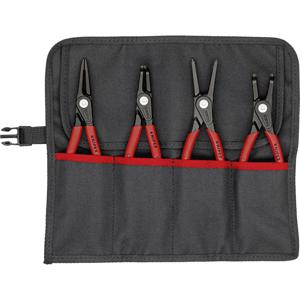 Knipex 00 19 57 V01 Precisie-borgveertang set Geschikt voor borgringen Binnen- en buitenringen 19-60 mm 19-60 mm Puntvorm Recht, 90° haaks