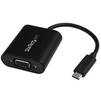 .com USB-C naar VGA adapter - met presentatie modus switch - 1920x1200 - USB Type C naar VGA - Externe video-adapter - USB-C - D-Sub
