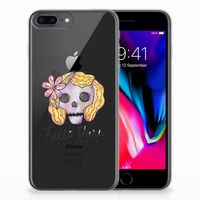 Silicone Back Case Apple iPhone 7 Plus | 8 Plus Boho Skull - thumbnail