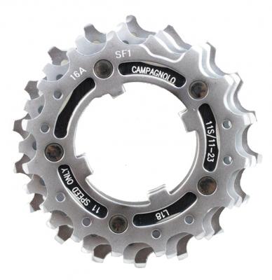 Campagnolo cassette tandwielen Super Record/Chorus 11S 16 17 18T Campagnolo cassette tandwielen Super Record/Chorus 11S 16 17 18T