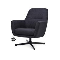 Haluta Relax Fauteuil Saar - Draaibaar - Onyx