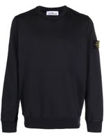 Stone Island sweat à patch Compass - Bleu