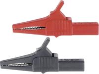 Stäubli XKK-1001 Veiligheids-krokodilklem Steekaansluiting 4 mm CAT II 1000 V Blauw