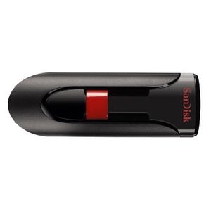 SanDisk Cruzer Glide USB flash drive 128 GB USB Type-A 2.0 Zwart, Rood